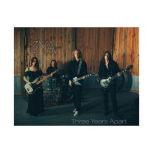 Band Poster Promo 1 — 'Three Years Apart' Satin Music Print